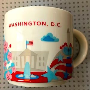 2013 Starbucks You Are Here Washington DC Mug